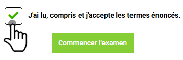 Case de consentement