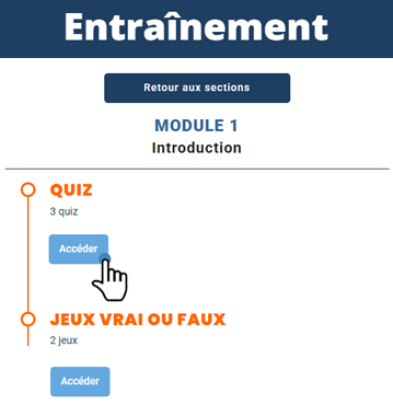 Réalisez des quiz