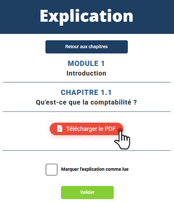 Consultez l'explication