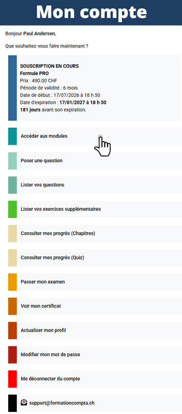 Mon espace